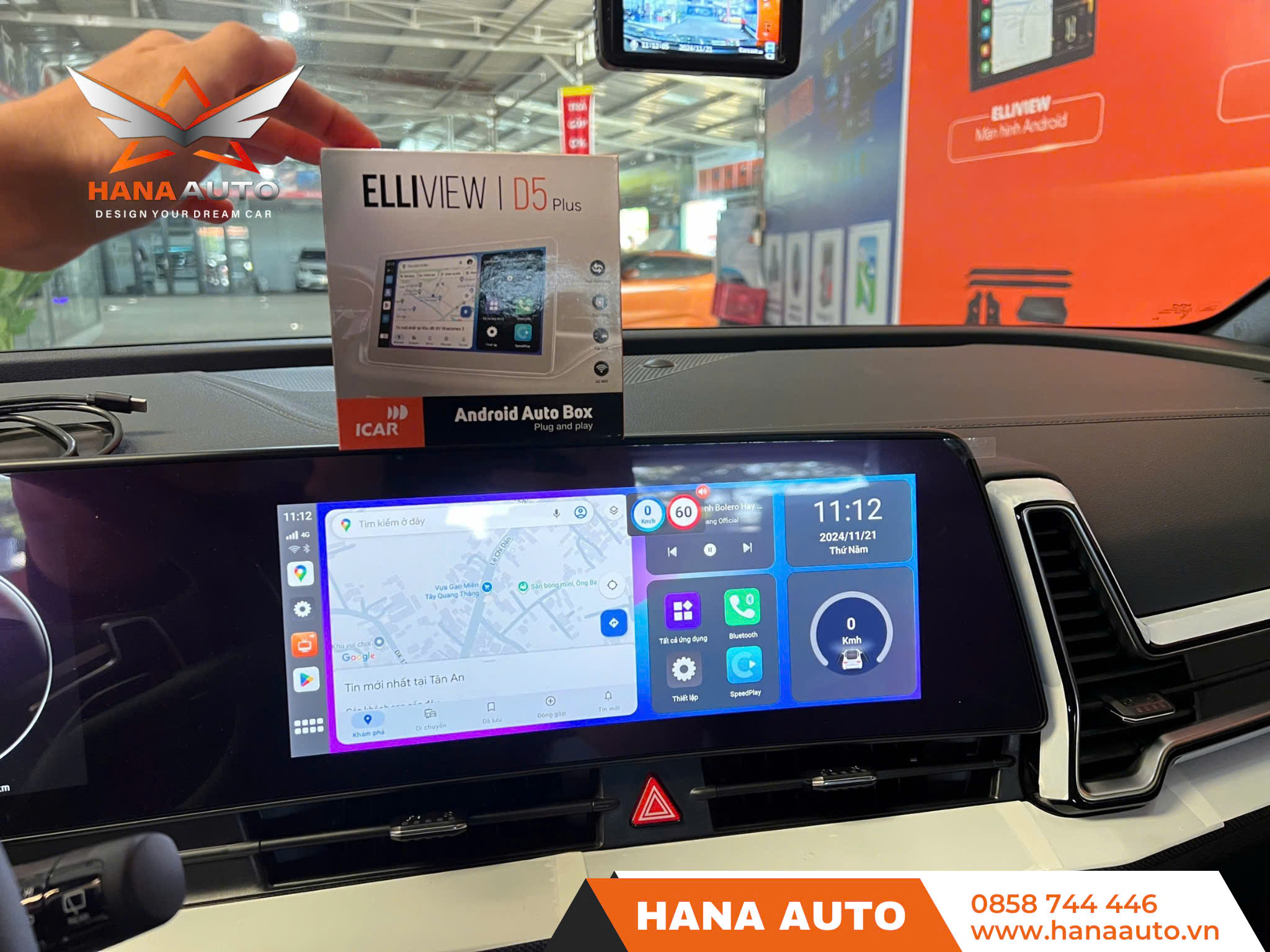 Android Box Elliview D5 Plus 2 mạnh mẽ từ ICAR