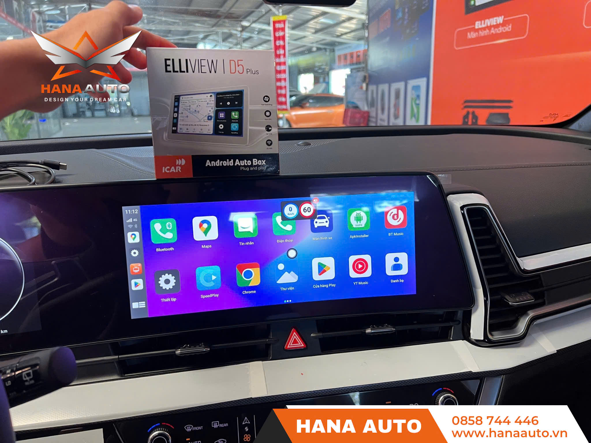 Android Box Elliview D5 Plus 2 mạnh mẽ từ ICAR