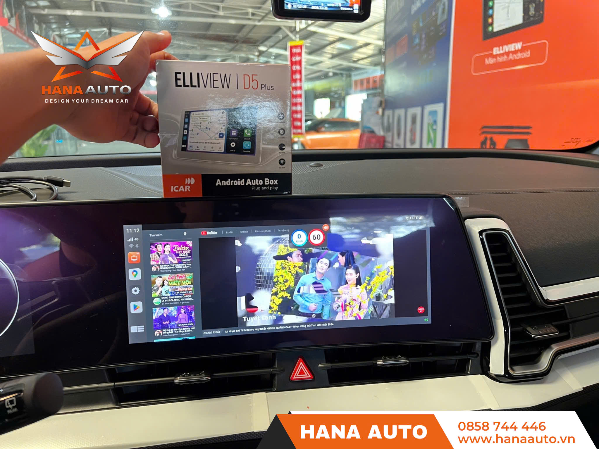 Android Box Elliview D5 Plus 2 mạnh mẽ từ ICAR
