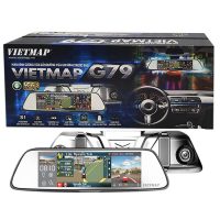 Camera hành trình vietmap g79 màn hình gương vừa dẫn đường vừa ghi hình