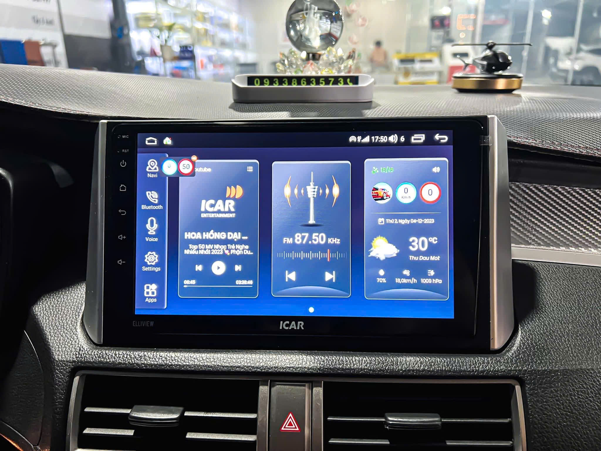 Màn hình ICar Elliview SEP 360 Ram 4Gb - Rom 32 Gb
