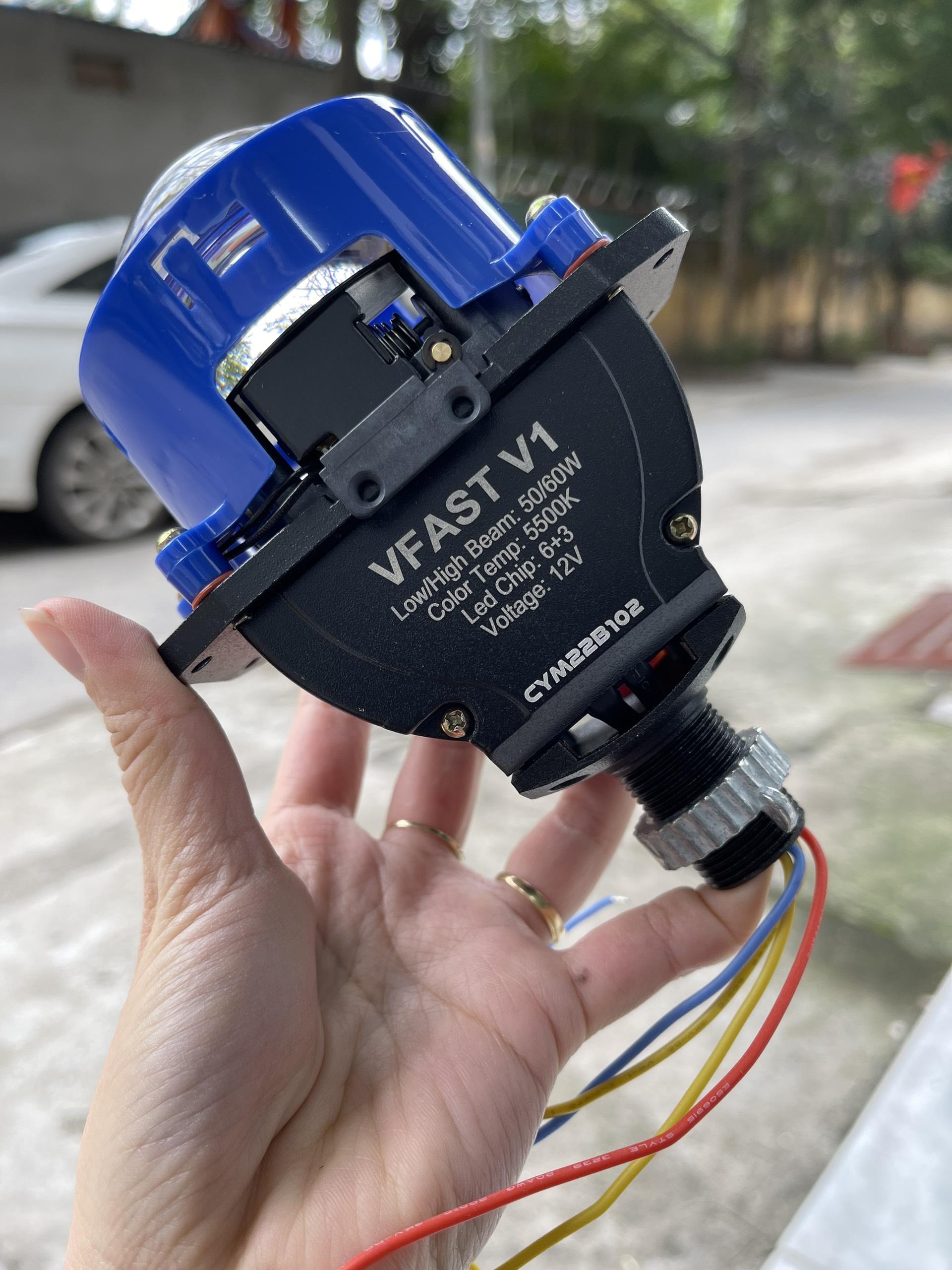 Bi gầm laser 3 màu Ledpro A9 Pro 2025