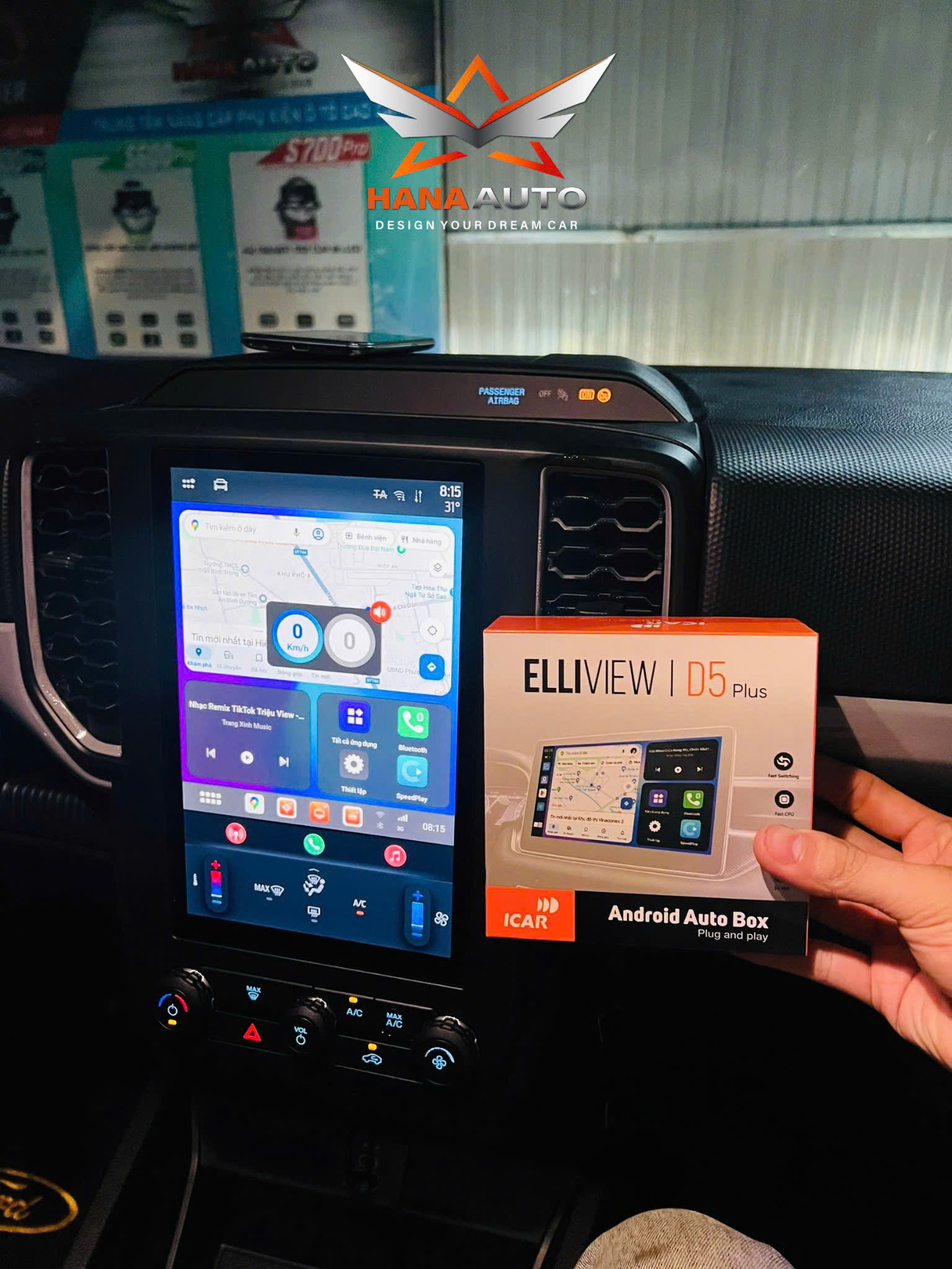Android Box Elliview D5 Plus 2 mạnh mẽ từ ICAR